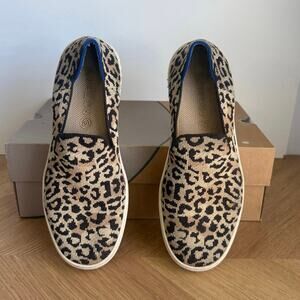Rothy’s Leopard Print Women Slip On Shoes- SZ 9